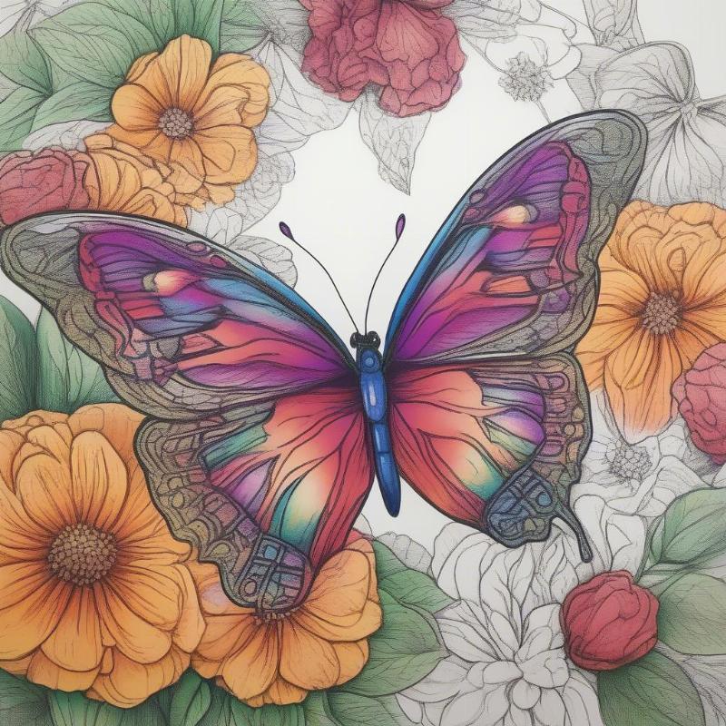 Unleash Your Creativity with Butterflies Coloring Pages