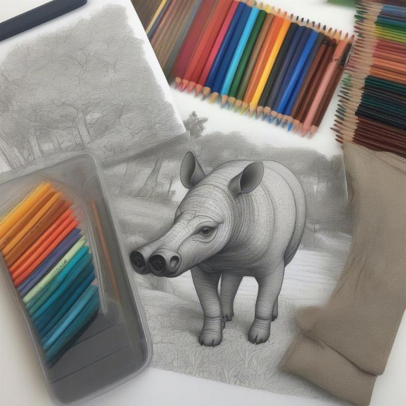 Tapir Coloring Pages: Creative, Relaxing, and Fun For All Ages