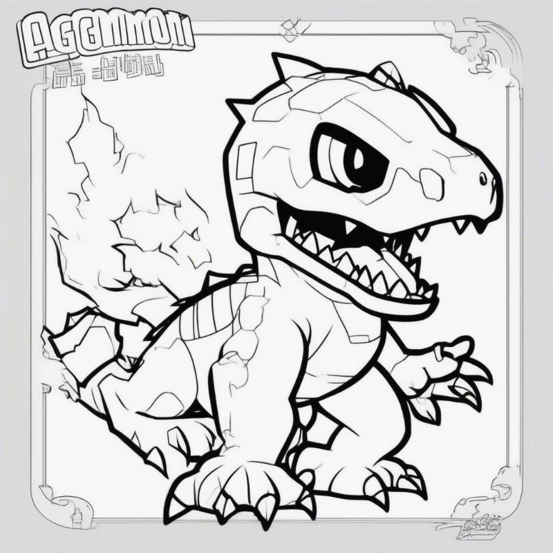 Digimon Coloring Pages: Unleash Your Inner Artist