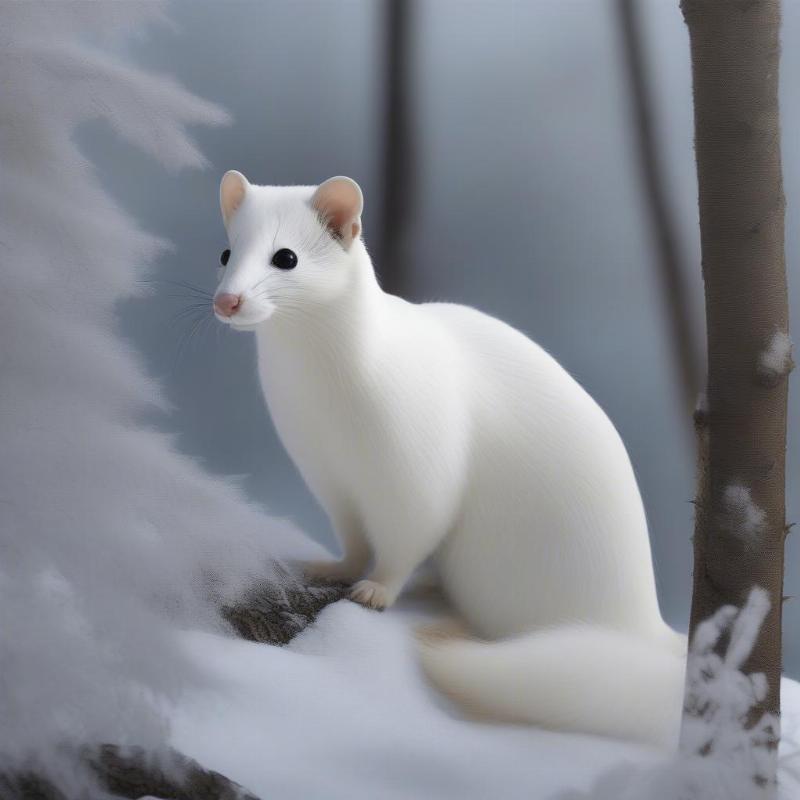 Explore the Charm of Ermine Coloring Pages: A Relaxing and Creative Adventure