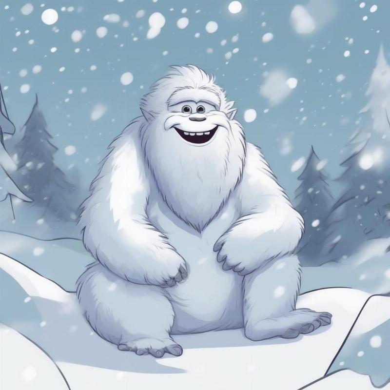 Yeti Coloring Page: Unleash Your Creativity