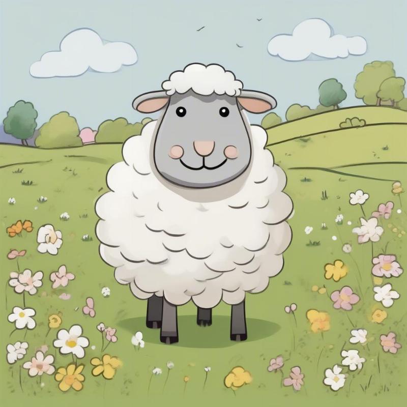 Sheep Coloring Pages: Discover the Joy of Coloring Adorable Sheep Scenes