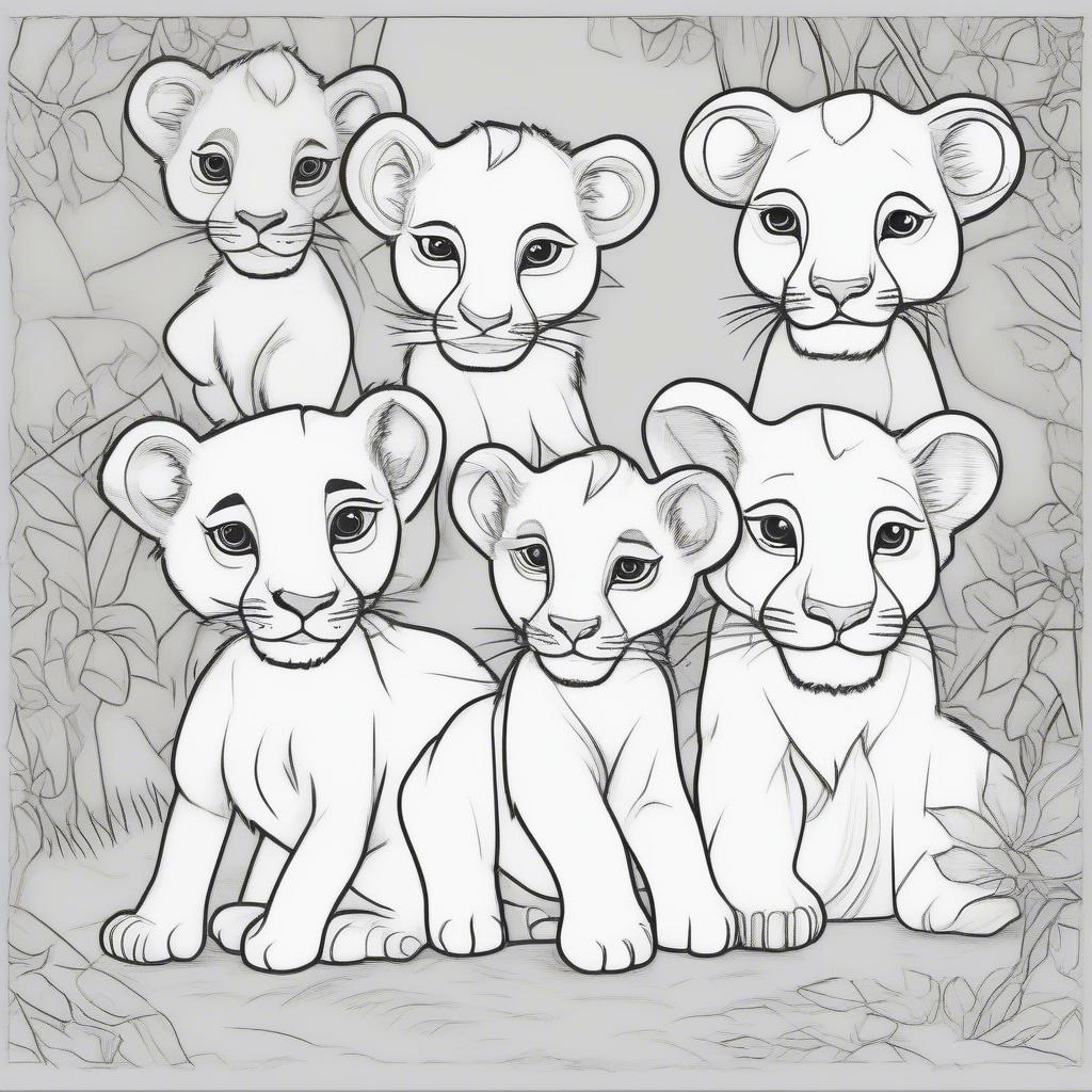 adorable-lion-cubs-coloring-page