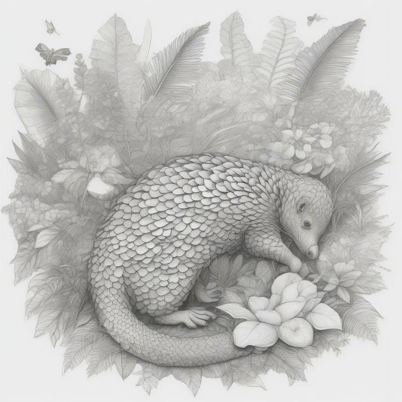 Discover the Joy of Pangolin Coloring Pages: Creative Fun for All Ages