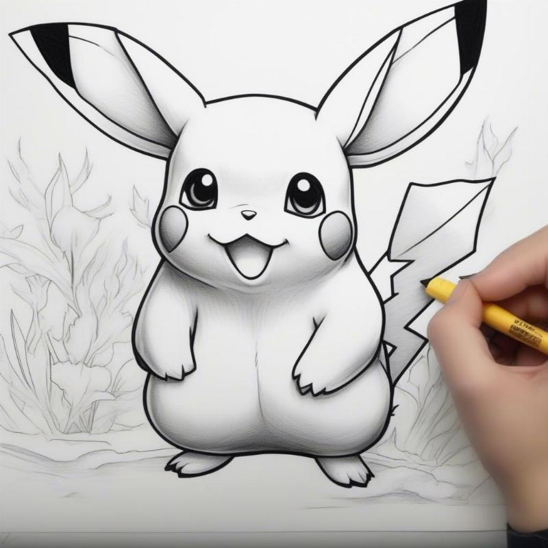 Unleash Your Inner Artist: Amazing Coloring Pages Pikachu