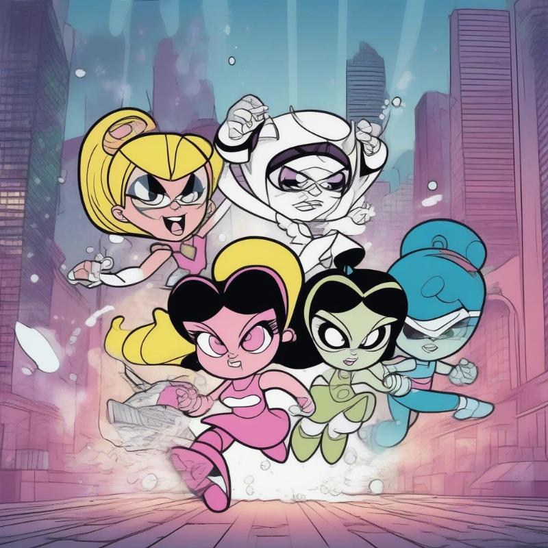 Unleash Your Inner Artist with Powerpuff Girls Coloring Pages