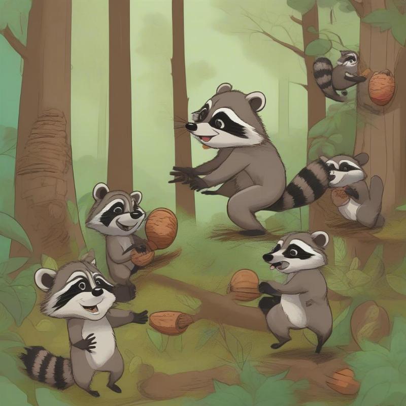 Discover the Joy of Raccoons Coloring Pages: Creativity Meets Relaxation