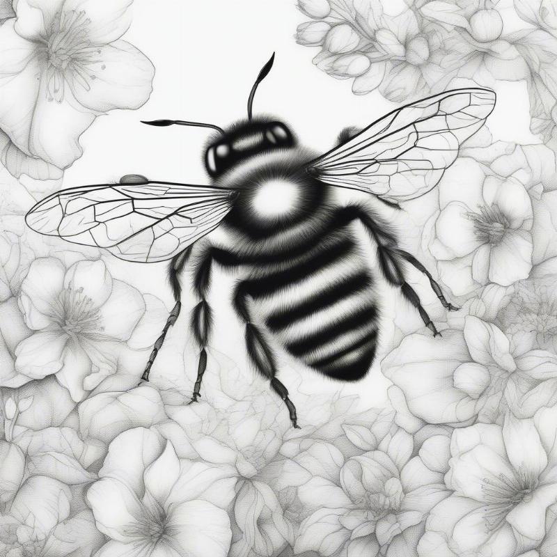 Bumblebees Coloring Pages: Explore Creativity and Relaxation