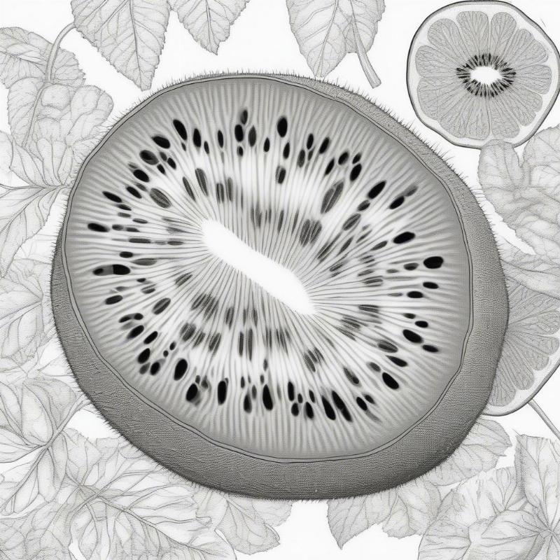 Kiwi Coloring Pages: A Slice of Fun for Everyone