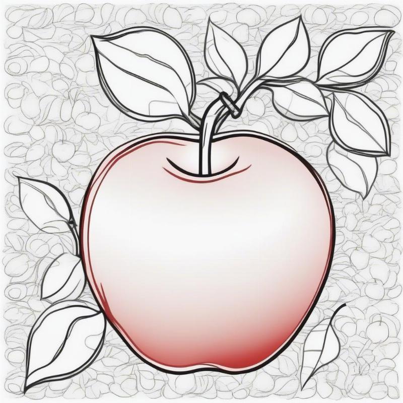 Apples Coloring Pages: A Deliciously Fun Activity