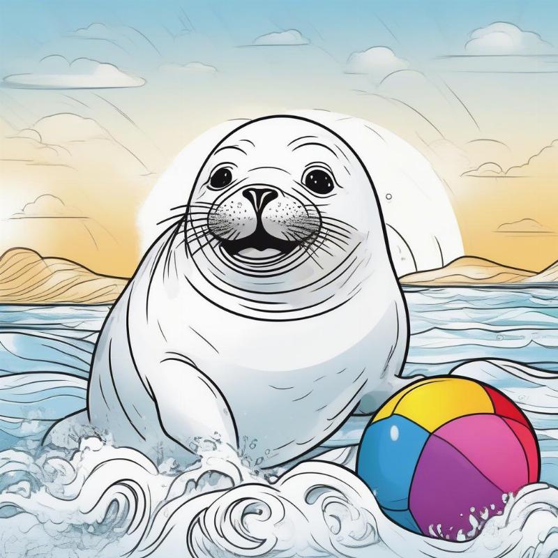 Dive into Creativity with Seals Coloring Pages: Fun, Relaxing, and Educational