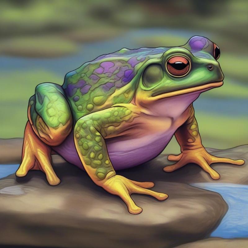 Toad Coloring Pages: Unleash Your Creativity with Amphibian Adventures