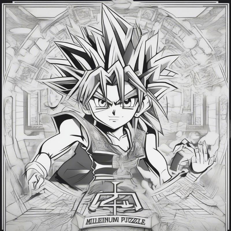 Unleash Your Inner Duelist with Yu-Gi-Oh Coloring Pages